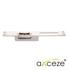 Contrachapa eléctrica Fail Secure Alimentación 12VCD 200mA Fuerza de sujeción 500 Kg AXCEZE AX-ES230NO