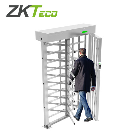 Torniquete de cuerpo completo altura completa diseño modular ángulo de brazos 90 grados ZKTECO FHT3400