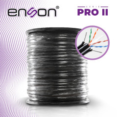 CABLE UTP PARA ELEVADOR CAT6 ENSON 43352B3055 SERIE PRO-II CALIBE 23 AWG 100% COBRE DE ALTO RENDIMIENTO BOBINA DE 305 METROS FOR