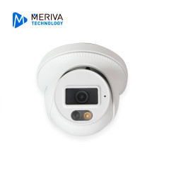 Cámara IP Domo Turret 2 MP 2.8 mm Iluminación dual MERIVA TECHNOLOGY MTD-203D
