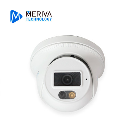 Cámara IP Domo Turret 2 MP 2.8 mm Iluminación dual MERIVA TECHNOLOGY MTD-203D