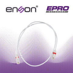 PATCHCORD UTP CAT6A ENSON P6A009WH FORRO PVC BLANCO 4 PARES CALIBRE CONDUCTOR 26 AWG USO INTERIOR LONGITUD 3 PIES 90 CENTIMETROS
