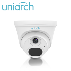 Cámara IP tipo turret 4MP lente fija 2.8mm IR hasta 30 m UNIARCH BY UNV IPC-T134-AF28-ECO