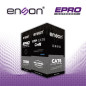 CABLE UTP CAT6 AZUL ENSON EPRO-CAT6-BL CRM / FORRO PVC / 4 PARES / CALIBRE 23 AWG / 100% COBRE / USO INTERIOR / COLOR AZUL / BOB