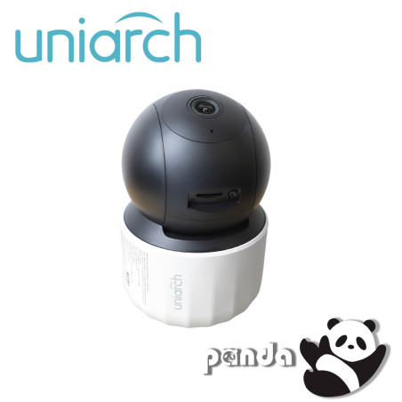 Cámara IP Mini PT WiFi Wi-Fi 3 MP Lente 4 mm UNIARCH BY UNV Uho-S3E-M3