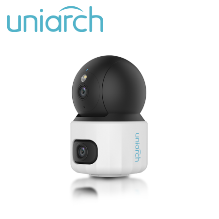 Cámara IP doble lente WiFi doble lente 3MP lentes 4mm UNIARCH BY UNV Uho-S3S-M33D