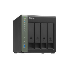 QNAP TS-431X3 NAS Tower Annapurna Labs AL314 4 GB DDR3 0 TB QNAP Turbo System Negro