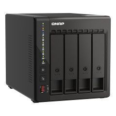 QNAP TS-453E NAS Tower Intel® Celeron® J6412 8 GB 0 TB QNAP Turbo System Negro