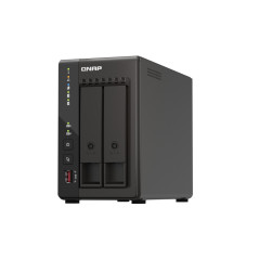 QNAP TS-253E NAS Tower Intel® Celeron® J6412 8 GB 0 TB QNAP Turbo System Negro