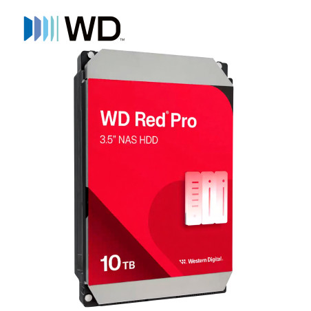 Disco duro interno HDD para NAS 10TB 7200 RPM SATA III 6GB S WESTERN DIGITAL WD103KFBX