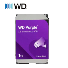 Disco duro para videovigilancia 3.5" 1TB 3.5" optimizado para videovigilancia WESTERN DIGITAL WD11PURZ