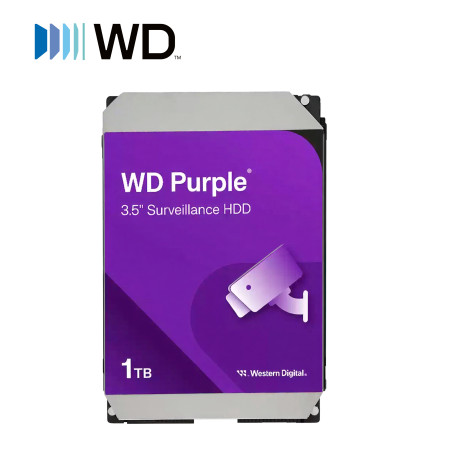 Disco duro para videovigilancia 3.5" 1TB 3.5" optimizado para videovigilancia WESTERN DIGITAL WD11PURZ
