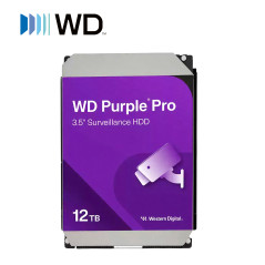 Disco duro para videovigilancia 3 5 pulgadas 12TB SATA III 6GB/s 7200 RPM WESTERN DIGITAL WD122PURP