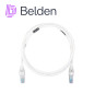 PATCH CORD TRACEABLE UTP CAT6A BELDEN CAT1106004/ INTERIOR / AZUL/ 4 PARES / 24 AWG / FORRO PVC / CMR / 4 PIES 1.2 METROS