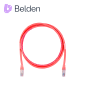 BELDEN C6D1102007 Patchcord UTP Cat6 Rojo 28 AWG 7 ft Interior RJ45 POE 100W