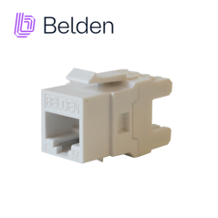 Jack modular RJ-45 Categoría 5E Categoría 5E KeyConnect Espacio ambiental Interior BELDEN AX101309