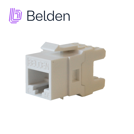 Jack modular RJ-45 Categoría 5E Categoría 5E KeyConnect Espacio ambiental Interior BELDEN AX101309