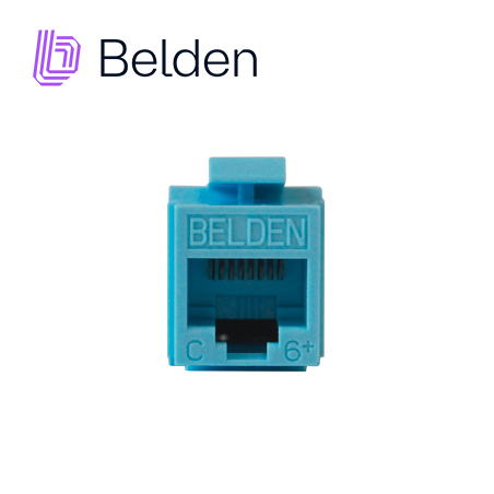 Jack modular RJ-45 categoría 6 categoría 6 KeyConnect uso interior BELDEN AX101326