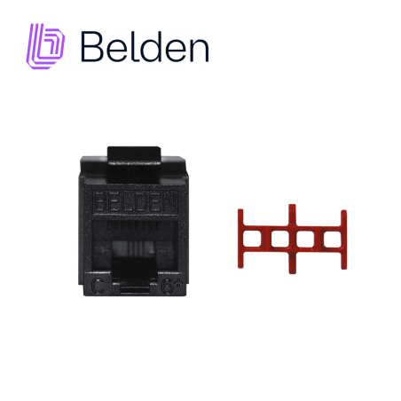Jack modular RJ-45 categoría 6 Categoría 6 KeyConnect Espacio interior BELDEN AX101321