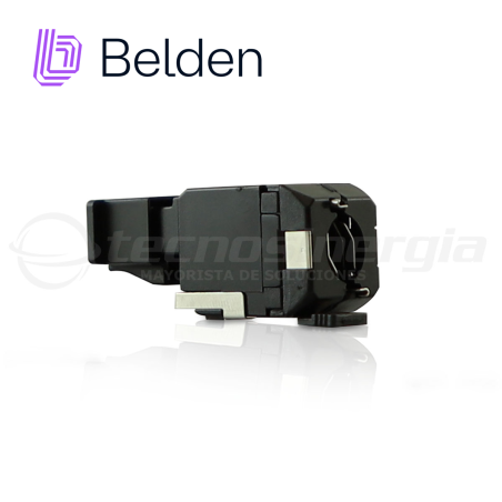 Plug RJ45 Categoria 6A Certificable Uso interior BELDEN RVAFPUBK-S1