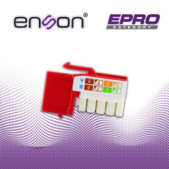 Jack RJ45 modular Cat 6 Cat 6 Posición vertical Color rojo ENSON EPRO-JACK6-RD