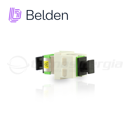 Módulo de fibra óptica SC APC simplex KeyConnect Interior BELDEN AX105374-EW