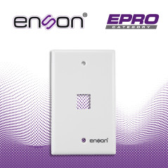 Placa de pared Faceplate 1 puerto 1 puerto Plastico ABS uso en interior ENSON EPRO-FP10