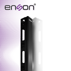 Organizador vertical para rack 42UR 42UR Ancho exterior 100mm Alto exterior 1780mm ENSON ENS-VM42