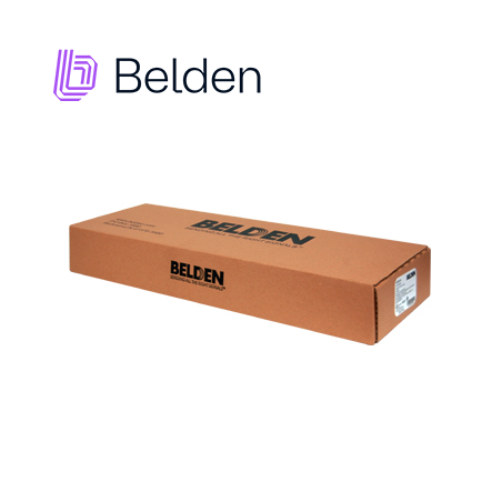 Patch panel Categoria 5E Capacidad para 24 puertos RJ45 Ocupa 1 unidad de rack BELDEN AX103258