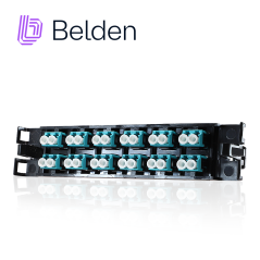 Frame FX ECX multimodo cassette/charola fibra óptica OM3 12 puertos LC Duplex BELDEN FF3X12LD