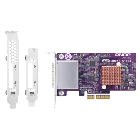 QNAP QXP-800ES-A1164 tarjeta o adaptador de interfaz Interno Mini-SAS
