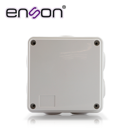 Caja de plástico Dimensiones 100x100x50 mm Grado de protección IP66 Sello de goma ENSON ENS-PCB1010
