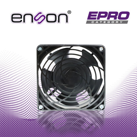 Ventilador para gabinete 120x120x38 mm 100-125VCA 80/98 CFM ENSON ENS-FAN-120