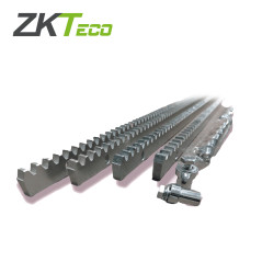 Cremallera para portones corredizos compatible con motor ZK-SL800AC longitud de 1m paquete con 4 rieles ZKTECO GRM08