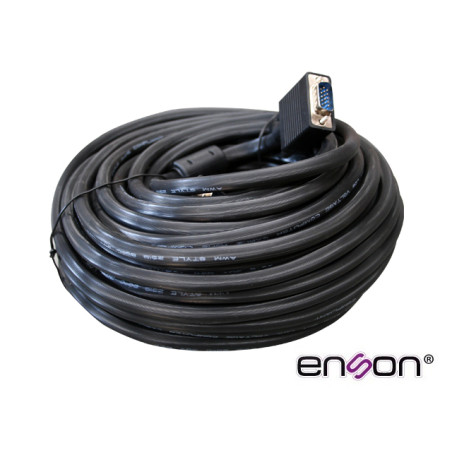 Cable de video VGA ENSON ENS-VGACB2 20 metros macho-macho