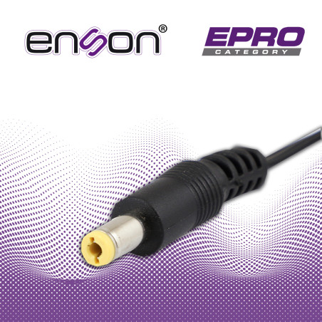 Fuente de poder para cámara 12VDC 1A Entrada AC 100-240V 50/60Hz ENSON PS-1210