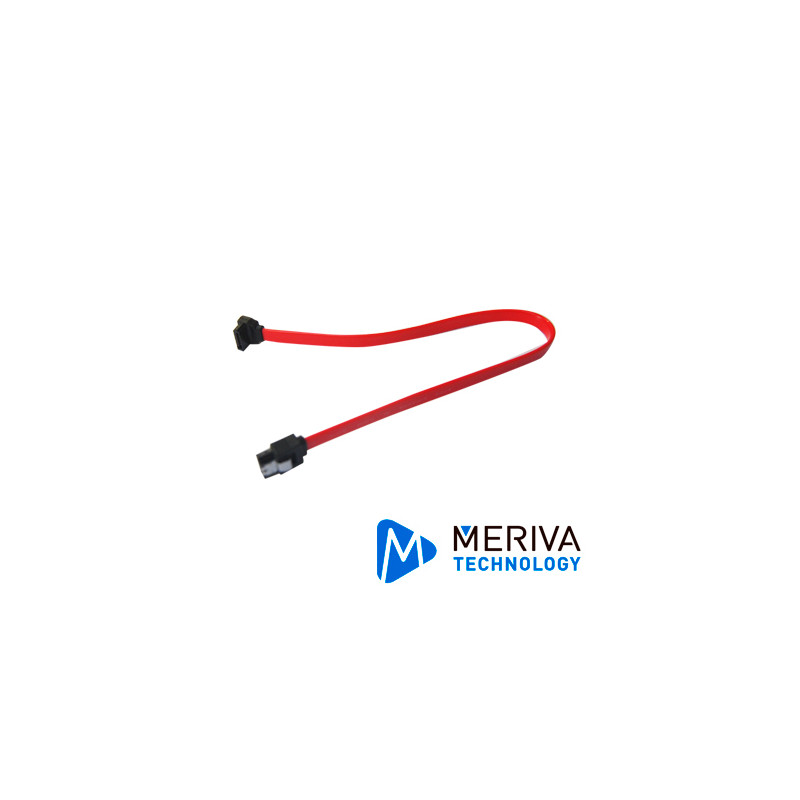 CABLE MINI SATA MERIVA TECHNOLOGY MVA-SATA1 PARA DISCOS DUROS COMPATIBLE CON NVR Y DVR MERIVA ULTRA DELGADO
