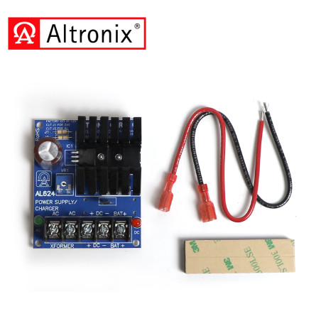 Fuente de poder Voltaje de salida ajustable 6VCD 12VCD 24VCD Voltaje de entrada 16VCA ó 24VCA Corriente total de ALTRONIX AL624