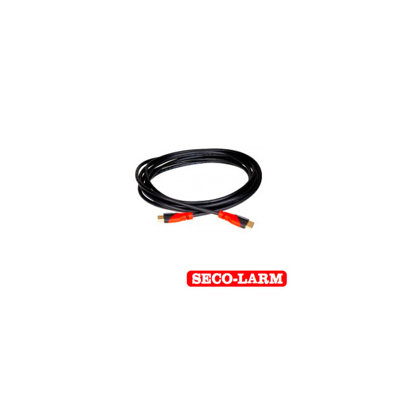 CABLE HDMI 1MT MC-1130-03FQ SECO-LARM MC-1130-03FQ SOPORTA 4K EN HDR CLASIFICACION UL Y CL3