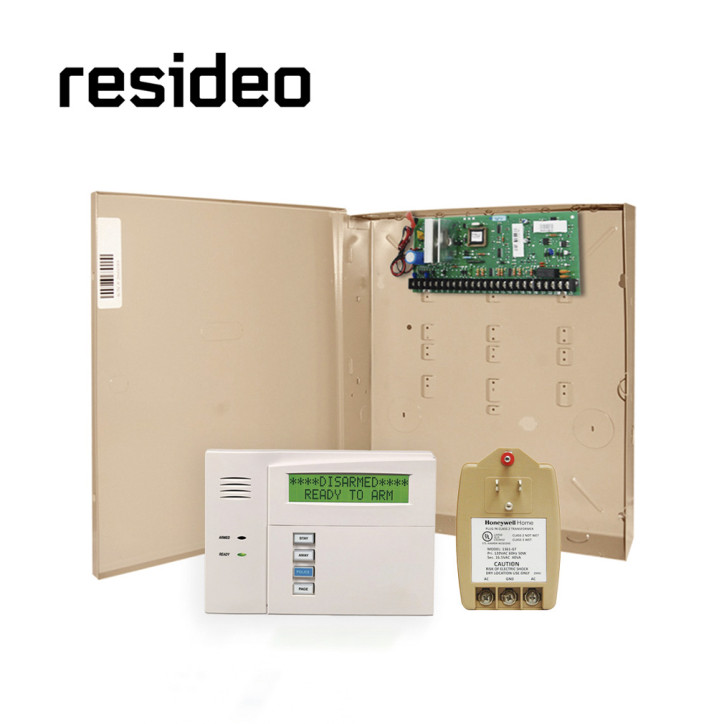 Kit de alarma panel VISTA48 + teclado RF 6160RFC + RESIDEO V48T60RFCBT SIN BATERIA 1xVISTA-48LA + 1x6160RFC + 1x1361-GT