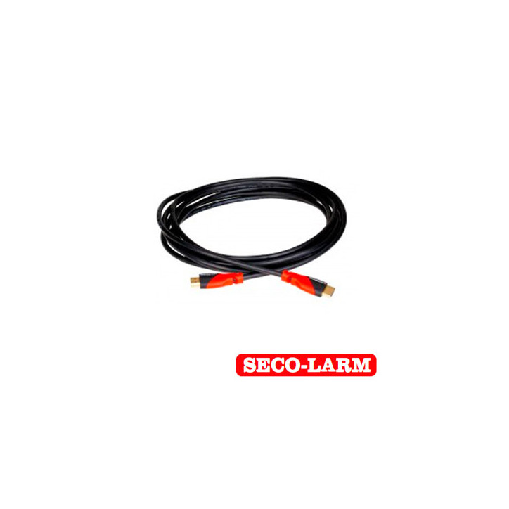 Cable HDMI alta velocidad 5 m soporta 4K HDR SECO-LARM MC-1130-16FQ Cable HDMI alta velocidad 5 m soporta 4K HDR SECO-LARM MC-1130-16FQ