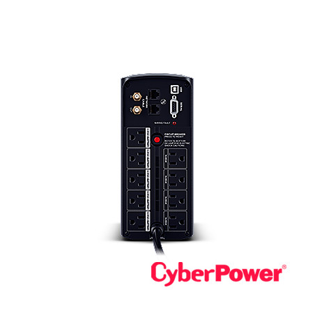 No-Break/UPS 1000 VA 600 W línea interactiva panel LCD CYBERPOWER CP1000AVRLCDa