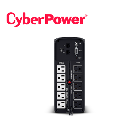 UPS torre No-Break 1000 VA 600 W Panel LCD CYBERPOWER CP1000PFCLCDA