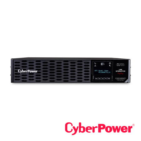 UPS 1000VA / 1000W Salida de onda senoidal Factor de potencia 1 CYBERPOWER PR1000RTXL2U