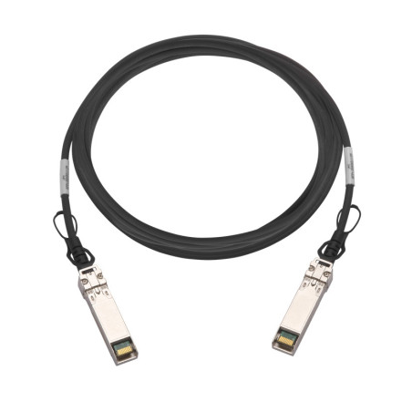 QNAP CAB-DAC15M-Q28B4 cable InfiniBand y de fibra óptica 1.5 m QSFP28 Negro