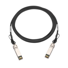 QNAP CAB-DAC15M-SFP28 cable InfiniBand y de fibra óptica 1.5 m QSFP28 Negro