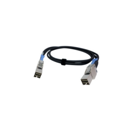 QNAP CAB-SAS05M-8644 cable Serial Attached SCSI (SAS) 0.5 m Negro