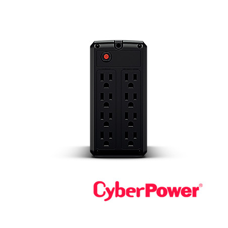 No-break / UPS tipo torre 550VA/275W 4 contactos con respaldo Línea interactiva CYBERPOWER UT550GU