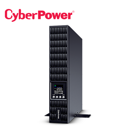 UPS CYBERPOWER OLS2000RT2Ua 2000VA / 1800W / ONLINE DOBLE CONVERSIÓN / ONDA SENOIDAL PURA / LCD INTELIGENTE MULTIFUNCIONAL / GES