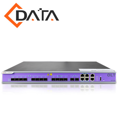 OLT GPON 8 puertos GPON SFP soporta hasta 1024 ONTs uplinks 2 x SFP 10G C-DATA FD1608S-B1